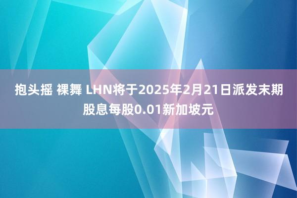 抱头摇 裸舞 LHN将于2025年2月21日派发末期股息每股0.01新加坡元